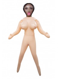 Телесная надувная секс-кукла с 3 любовными отверстиями - NMC - в Челябинске купить с доставкой
