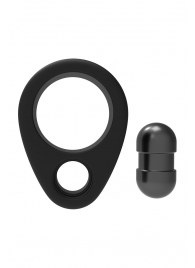 Черное эрекционное кольцо Cockring Single Weight - Dream Toys - в Челябинске купить с доставкой