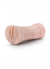 Телесный мастурбатор-вагина Ayumi с вибрацией - Blush Novelties - в Челябинске купить с доставкой