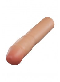 Телесная насадка-удлинитель Resilience - 17,7 см. - Blush Novelties - в Челябинске купить с доставкой