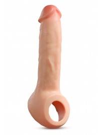 Телесная насадка-удлинитель Thrive 8.75 Inch Realistic Penis Extender Sleeve - 22,2 см. - Blush Novelties - в Челябинске купить с доставкой