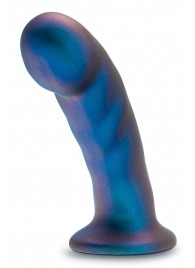 Синяя насадка-фаллоимитатор Rebellion 5.75 Inch Pegging Dildo - 14,6 см. - Blush Novelties - купить с доставкой в Челябинске