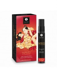 Оральный спрей Waves of Pleasure с ароматом клубники и шампанского - 20 мл. - Shunga - купить с доставкой в Челябинске