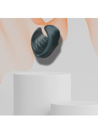 Серый сквозной мастурбатор с вибрацией Manwan Starter - Manwan - в Челябинске купить с доставкой