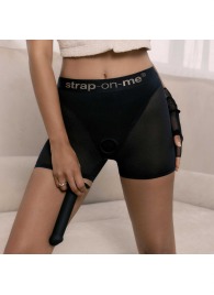 Трусики-шорты для фиксации насадок Strap-on-me Harness Lingerie Halo - size S - Strap-on-me - купить с доставкой в Челябинске