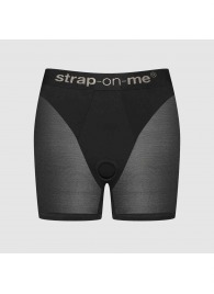 Трусики-шорты для фиксации насадок Strap-on-me Harness Lingerie Halo - size XL - Strap-on-me - купить с доставкой в Челябинске