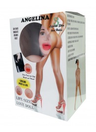 Надувная секс-кукла Angelina 3D - Boys of Toys - в Челябинске купить с доставкой