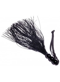 Черная силиконовая плетка - 25,4 см. - Boys of Toys - купить с доставкой в Челябинске