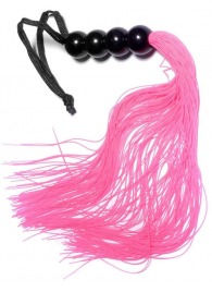 Розовая силиконовая плеть - 35,5 см. - Boys of Toys - купить с доставкой в Челябинске