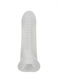 Белый фаллоудлинитель Striker - 13,5 см. - Lola Games - в Челябинске купить с доставкой