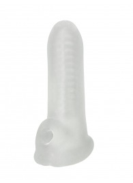 Белый фаллоудлинитель Striker - 13,5 см. - Lola Games - в Челябинске купить с доставкой