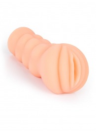 Телесный мастурбатор-вагина с эрекционными кольцами в комплекте - Sexy Girl - в Челябинске купить с доставкой