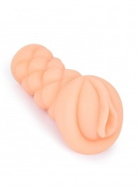 Телесный мастурбатор-вагина с вибропулей и эрекционными кольцами в комплекте - Sexy Girl - в Челябинске купить с доставкой