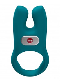 Зеленое эрекционное виброкольцо Nos - Fun Factory - в Челябинске купить с доставкой