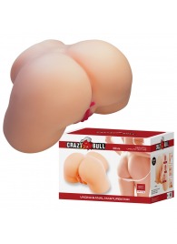 Телесный мастурбатор с 2 любовными отверстиями Olivia - Baile - в Челябинске купить с доставкой