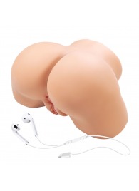 Телесный мастурбатор Olivia с 2 любовными отверстиями - Baile - в Челябинске купить с доставкой