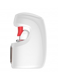 Белый мастурбатор с язычком и возвратно-поступательными движениями - Secwell - в Челябинске купить с доставкой