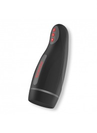 Черный автоматический мастурбатор с управлением через приложение - Oninder - в Челябинске купить с доставкой