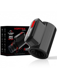 Черный автоматический мастурбатор с режимами поступательных движений и ротации - JAMYJOB - в Челябинске купить с доставкой