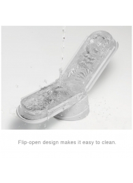 Белый мастурбатор FLIP 0 (ZERO) - Tenga - в Челябинске купить с доставкой