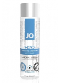 Охлаждающий лубрикант на водной основе JO Personal Lubricant H2O COOLING - 120 мл. - System JO - купить с доставкой в Челябинске