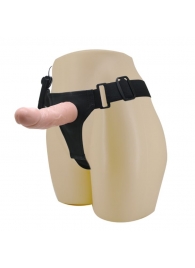 Реалистичный страпон-фаллоимитатор на трусиках Ultra Passionate Harness - 15 см. - Baile - купить с доставкой в Челябинске
