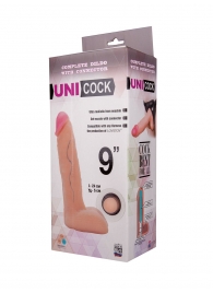Фаллическая насадка Харнесс UNICOCK 9  - 24 см. - LOVETOY (А-Полимер) - купить с доставкой в Челябинске