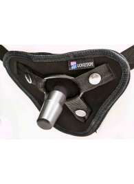 Вибрострапон с двумя насадками UniStrap - 18 и 18 см. - LOVETOY (А-Полимер) - купить с доставкой в Челябинске