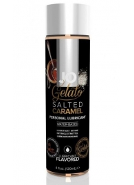 Лубрикант с ароматом солёной карамели JO GELATO SALTED CARAMEL - 120 мл. - System JO - купить с доставкой в Челябинске