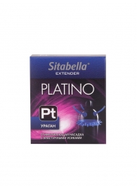 Стимулирующая насадка с усиками и шипиками Platino  Ураган - Sitabella - купить с доставкой в Челябинске