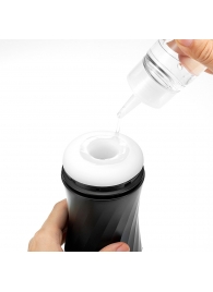 Мастурбатор с регулируемой плотностью обхвата Custom Strength CUP Twist Ripple - Tenga - в Челябинске купить с доставкой
