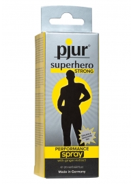 Спрей-пролонгатор длительного действия pjur SUPERHERO Strong Spray - 20 мл. - Pjur - купить с доставкой в Челябинске