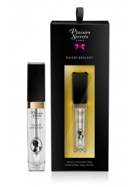 Стимулирующий блеск для губ Baiser Brulant Gloss Plaisirs Secrets - 7 мл. - Plaisir Secret - купить с доставкой в Челябинске