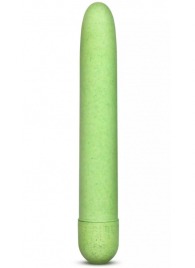 Зелёный биоразлагаемый вибратор Eco - 17,8 см. - Blush Novelties