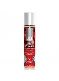 Смазка с ароматом клубники JO Flavored Strawberry Kiss - 30 мл. - System JO - купить с доставкой в Челябинске