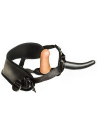 Женский страпон с вагинальной пробкой Woman Strap - 12 см. - LOVETOY (А-Полимер) - купить с доставкой в Челябинске