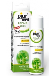 Регенирирующий лубрикант с гиалуроновой кислотой pjur MED Repair glide - 100 мл. - Pjur - купить с доставкой в Челябинске