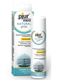 Нейтральный лубрикант на водной основе pjur MED Natural glide - 100 мл. - Pjur - купить с доставкой в Челябинске