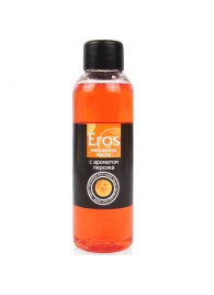 Массажное масло Eros exotic с ароматом персика - 75 мл. - Биоритм - купить с доставкой в Челябинске