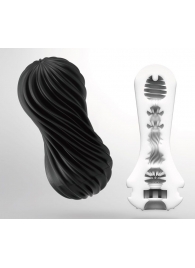 Мастурбатор FLEX Rocky Black с плотным рельефом - Tenga - в Челябинске купить с доставкой