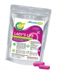 Возбуждающие капсулы Ladys Life - 2 капсулы (0,35 гр.) - SuperCaps - купить с доставкой в Челябинске