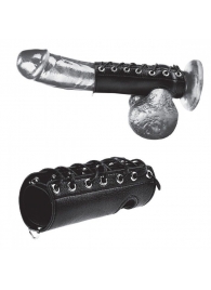 Сбруя на член на шнуровке 5  Cock Sheath - BlueLine - купить с доставкой в Челябинске