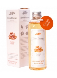 Эликсир Triple Pleasure  Французская карамель  - 130 гр. - JULEJU - купить с доставкой в Челябинске