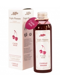 Эликсир Triple Pleasure  Горячая вишня  - 130 гр. - JULEJU - купить с доставкой в Челябинске