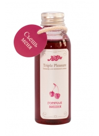 Эликсир Triple Pleasure  Горячая вишня  - 65 гр. - JULEJU - купить с доставкой в Челябинске