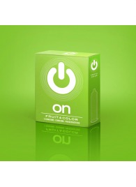 Цветные ароматизированные презервативы ON) Fruit   Color - 3 шт. - ON) - купить с доставкой в Челябинске