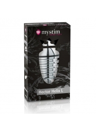 Анальный плаг для электростимуляции Hector Helix Buttplug L - 11,5 см. - MyStim - купить с доставкой в Челябинске
