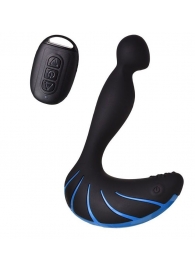 Чёрно-синий массажер простаты Erotist Third - Erotist Adult Toys - в Челябинске купить с доставкой