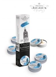 Набор из 5 свечей Petits Joujoux London с ароматом ревеня, амбры и чёрной смородины - MyStim - купить с доставкой в Челябинске