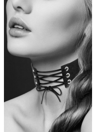 Оригинальный ошейник-чокер со шнуровкой - Bijoux Pour Toi - купить с доставкой в Челябинске